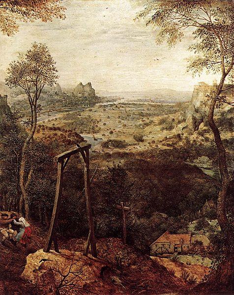Pieter Bruegel the Elder Magpie on the Gallow Sweden oil painting art